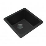 Aqu Black Granite Quartz Stone Kitchen Sink Single Bowl Aqu Black Granite Quartz Stone Kitchen Sink Single Bowl